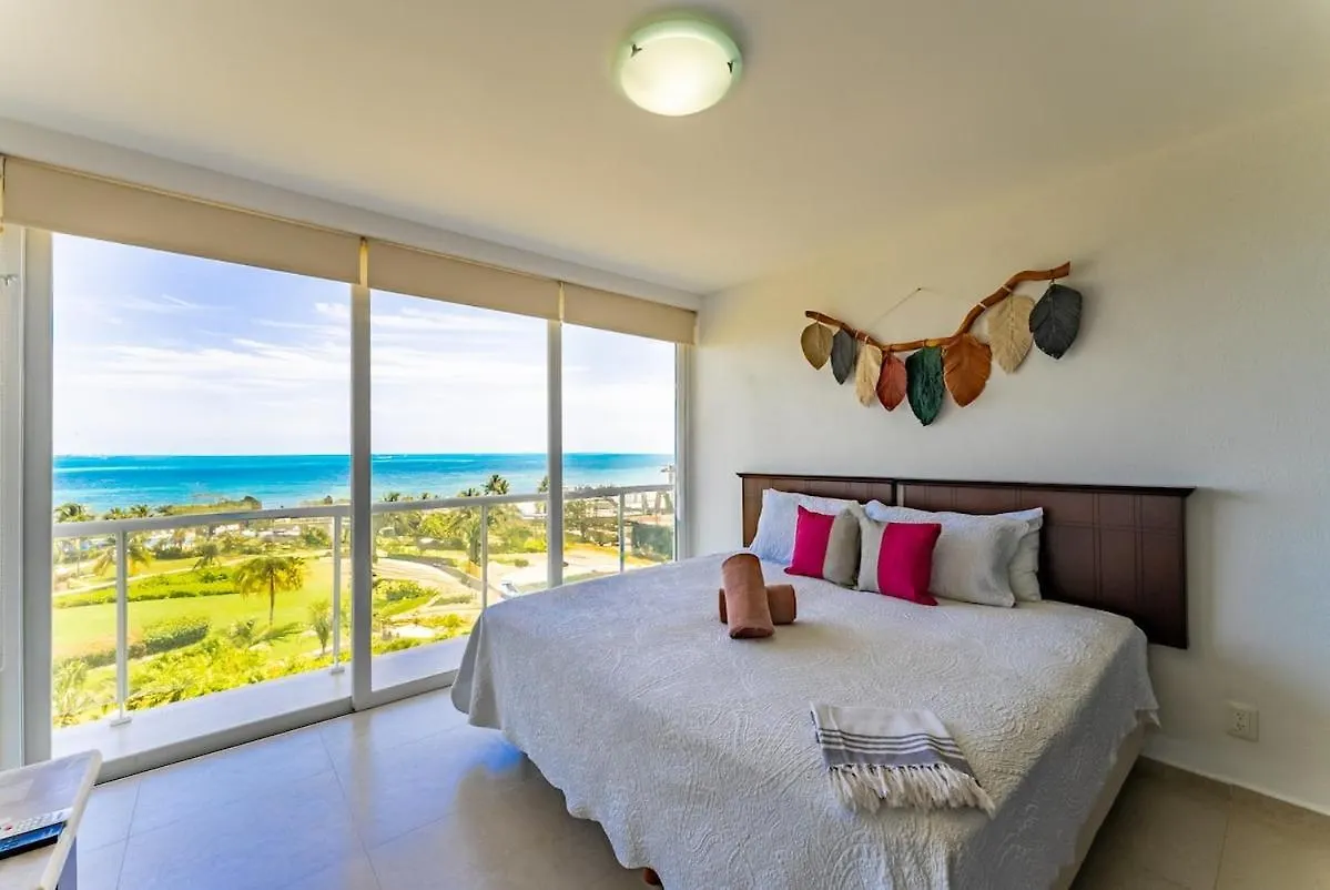 Beach Front Apartment With Beach Access Amara Cancun