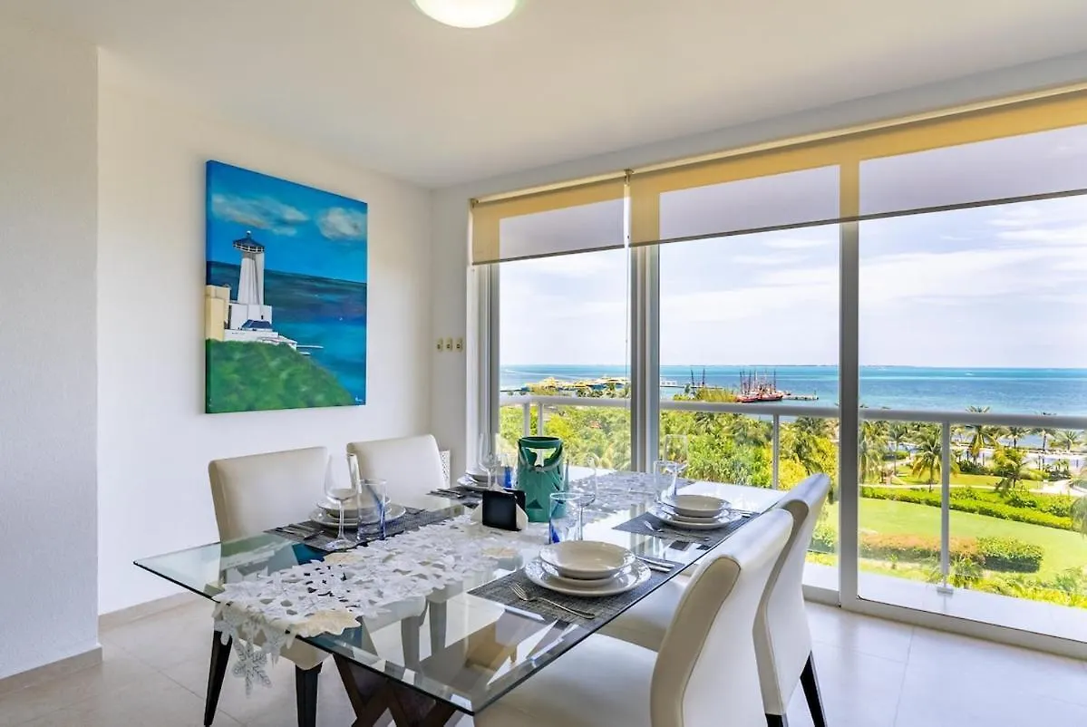 Beach Front Apartment With Beach Access Amara Cancun